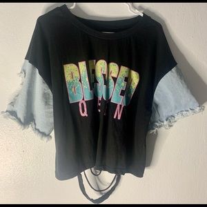 Cute Blessed Queen Top 🎉💕